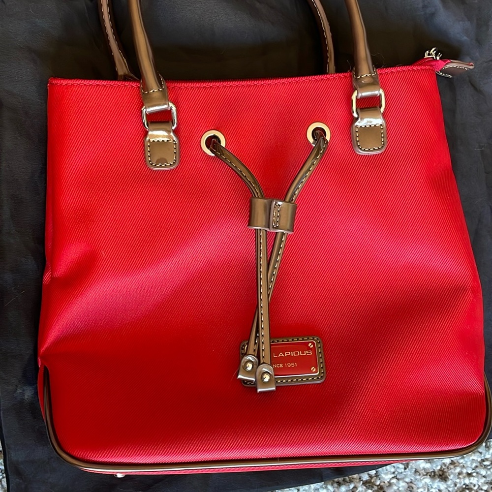 Medium sized Red Ted Lapidus Bag